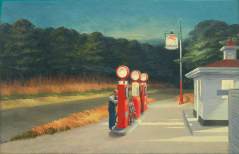 Gas, 1940 -  Edward Hopper - McGaw Graphics