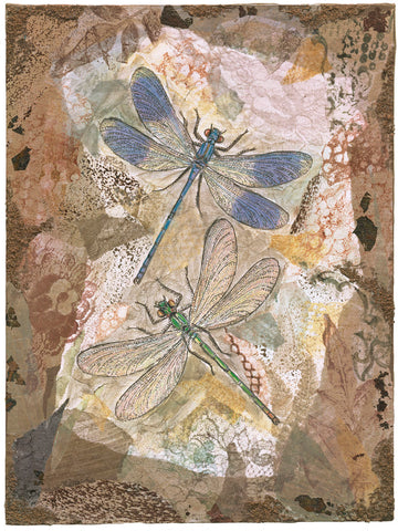 Honeycomb Dragonflies -  Annabel Hewitt - McGaw Graphics