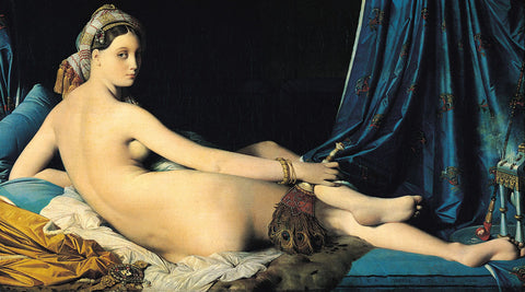 The Grand Odalisque, 1814 -  Jean Auguste Dominique Ingres - McGaw Graphics