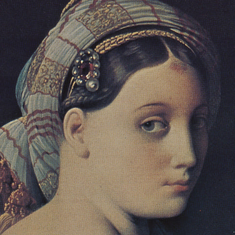 The Grand Odalisque (detail) -  Jean Auguste Dominique Ingres - McGaw Graphics