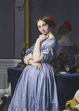 Comtesse d'Haussonville, 1845 -  Jean Auguste Dominique Ingres - McGaw Graphics