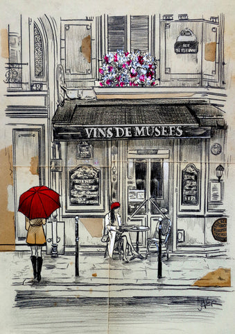 Vins de Musees 1 -  Loui Jover - McGaw Graphics