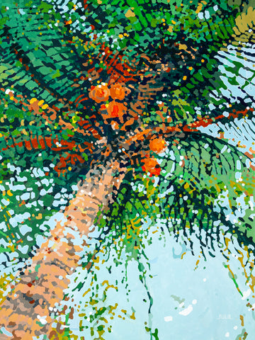 Palm Reflection II -  Margaret Juul - McGaw Graphics