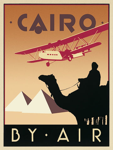 Cairo by Air -  Brian James - McGaw Graphics