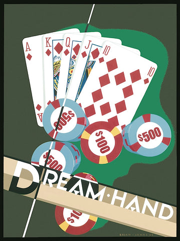 Dream Hand -  Brian James - McGaw Graphics