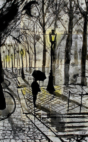 Walking in Montmartre -  Loui Jover - McGaw Graphics