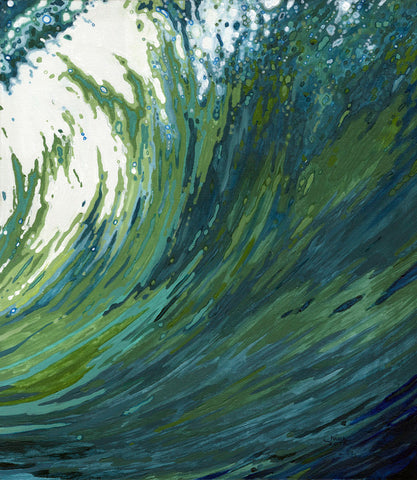 Pacific Ocean Wave -  Margaret Juul - McGaw Graphics