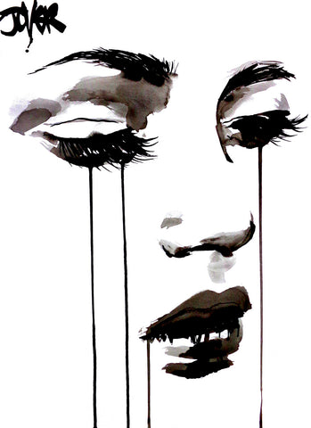 Untitled Face #5 -  Loui Jover - McGaw Graphics