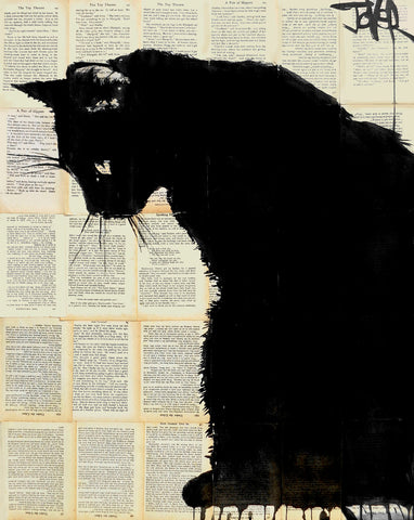 Black Cat -  Loui Jover - McGaw Graphics