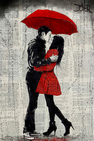 Rain Kisses -  Loui Jover - McGaw Graphics