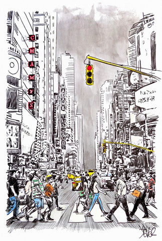 City Move -  Loui Jover - McGaw Graphics