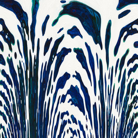 Blue Zebra -  Margaret Juul - McGaw Graphics