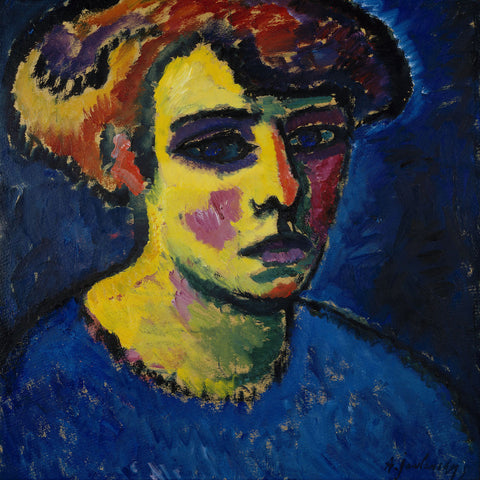 Head of a Woman -  Alexej von Jawlensky - McGaw Graphics