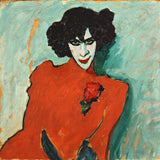 Portrait of the Dancer Aleksandr Sakharov -  Alexej von Jawlensky - McGaw Graphics