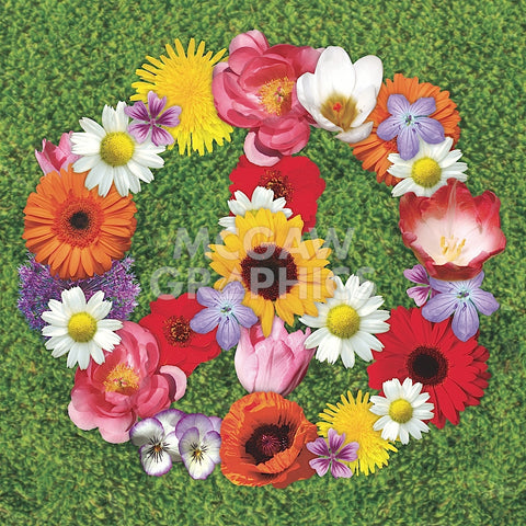 Peace Wreath -  Jenny Kraft - McGaw Graphics