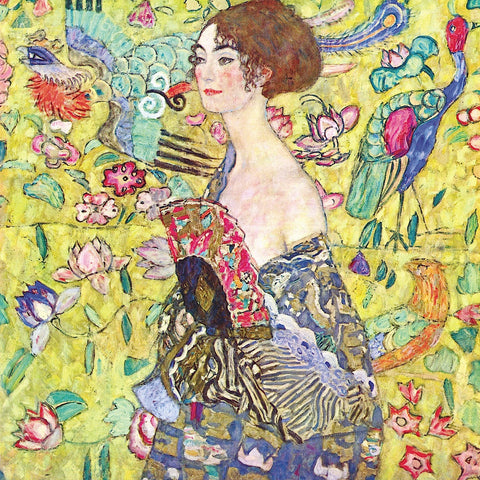 Lady with Fan -  Gustav Klimt - McGaw Graphics