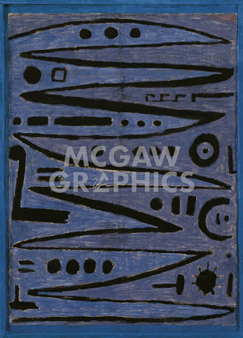 Heroic Strokes of the Bow, 1928, 1 -  Paul Klee - McGaw Graphics