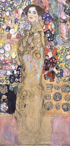 Portrait of Ria Munk III, 1917-1918 -  Gustav Klimt - McGaw Graphics