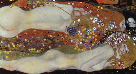 Water Serpents II, 1907 -  Gustav Klimt - McGaw Graphics