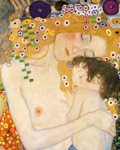 Mother and Child (detail from The Three Ages of Woman), c. 1905 -  Gustav Klimt - McGaw Graphics