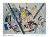 Multicolored Circle, 1921 -  Wassily Kandinsky - McGaw Graphics