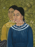 Dos Mujeres (Salvadora y Herminia), 1928 -  Frida Kahlo - McGaw Graphics