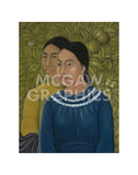 Dos Mujeres (Salvadora y Herminia), 1928 -  Frida Kahlo - McGaw Graphics