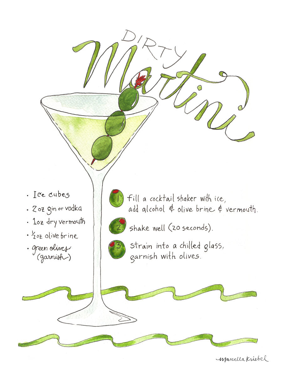 Dirty Martini | McGaw Graphics