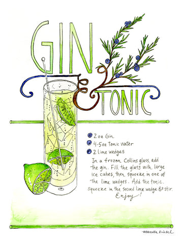 Gin & Tonic -  Marcella Kriebel - McGaw Graphics