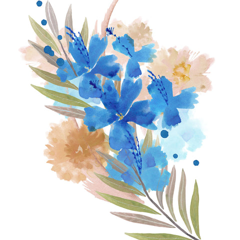 Summer Blues II -  Flora Kouta - McGaw Graphics