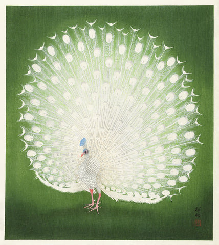 Peacock -  Ohara Koson - McGaw Graphics