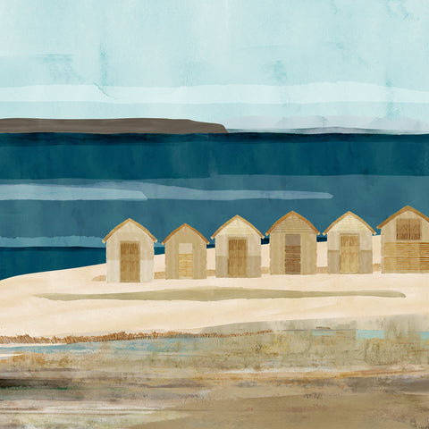 Stone Bay Huts III -  Flora Kouta - McGaw Graphics