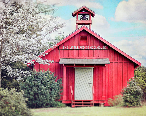 Little Red Schoolhouse -  Elizabeth Kay - McGaw Graphics