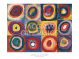 Farbstudie Quadrate -  Wassily Kandinsky - McGaw Graphics