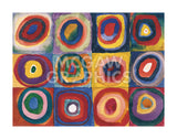Farbstudie Quadrate -  Wassily Kandinsky - McGaw Graphics