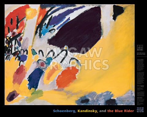 Impression III (Concert), 1911 R.375 -  Wassily Kandinsky - McGaw Graphics
