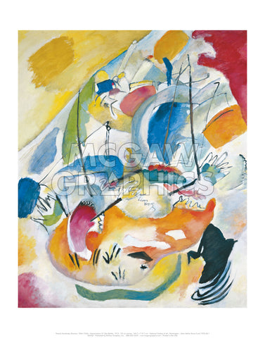 Improvisation 31 (Sea Battle), 1913 -  Wassily Kandinsky - McGaw Graphics