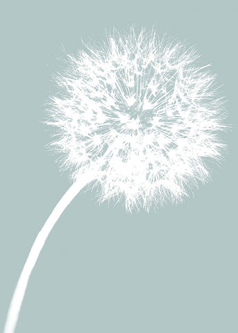 Dandelion Tilt (blue) -  Jenny Kraft - McGaw Graphics