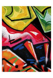Colorful Graffiti (detail -  Jenny Kraft - McGaw Graphics