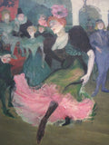 Marcelle Lender Dancing Bolero -  Henri de Toulouse Lautrec - McGaw Graphics