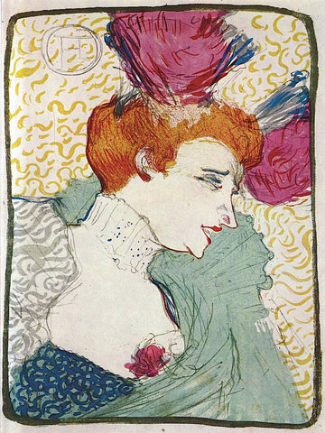 Marcelle Lender -  Henri de Toulouse Lautrec - McGaw Graphics