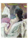 Resting Model -  Henri de Toulouse Lautrec - McGaw Graphics