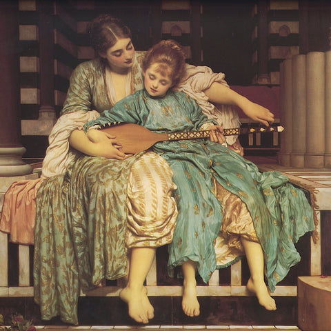 Music Lesson -  Frederic Leighton - McGaw Graphics