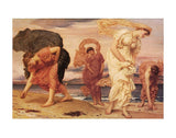 Greek Girls Picking up Pebbles -  Frederic Leighton - McGaw Graphics