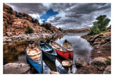 Canoe Break -  Bob Larson - McGaw Graphics