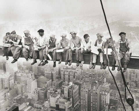 Lunch on a Skyscraper, 1932 -  Charles C. Ebbets - McGaw Graphics