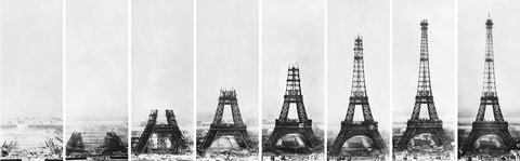 La Tour Eiffel -  Vintage Photography - McGaw Graphics
