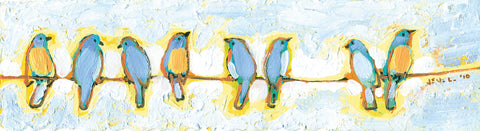 Eight Little Bluebirds -  Jennifer Lommers - McGaw Graphics