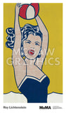 Girl with Ball -  Roy Lichtenstein - McGaw Graphics