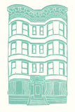 Williamsburg Building 4 (Brownstone) -  live from bklyn - McGaw Graphics